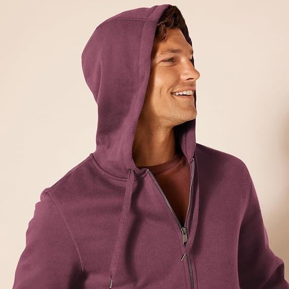 Purple Zip-Up Hoodie imagen 1
